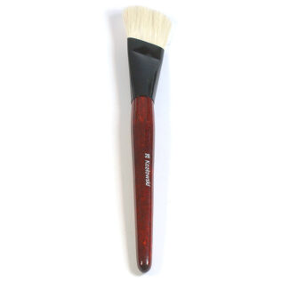 Pędzel ceramiczny nr 28 koza język biały